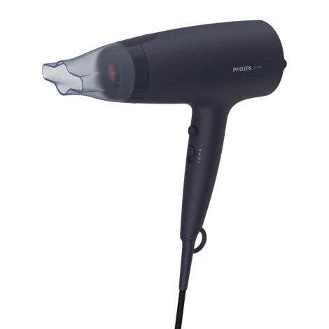 Philips | Hair Dryer | BHD360/20 | 2100 W | Number of temperature settings 6 | Ionic function | Diffuser nozzle | Black/Blue - 4